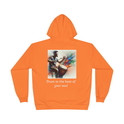 Drummer Hoodie - Music Lover Pullover Sweatshirt | Gift for Drummers & Percussionists