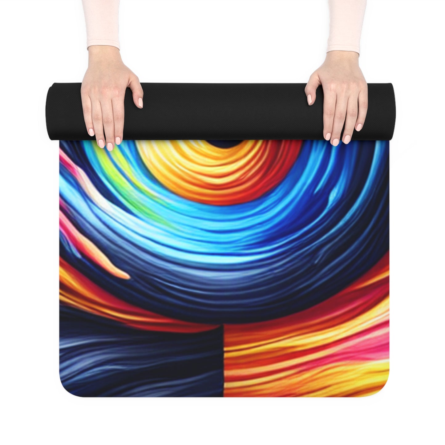 Yoga Workout Meditation Pilates Rubber Mat | Workout Exercise and Gym Accessories Unique Yoga Meditation Fitness Mat for Gift