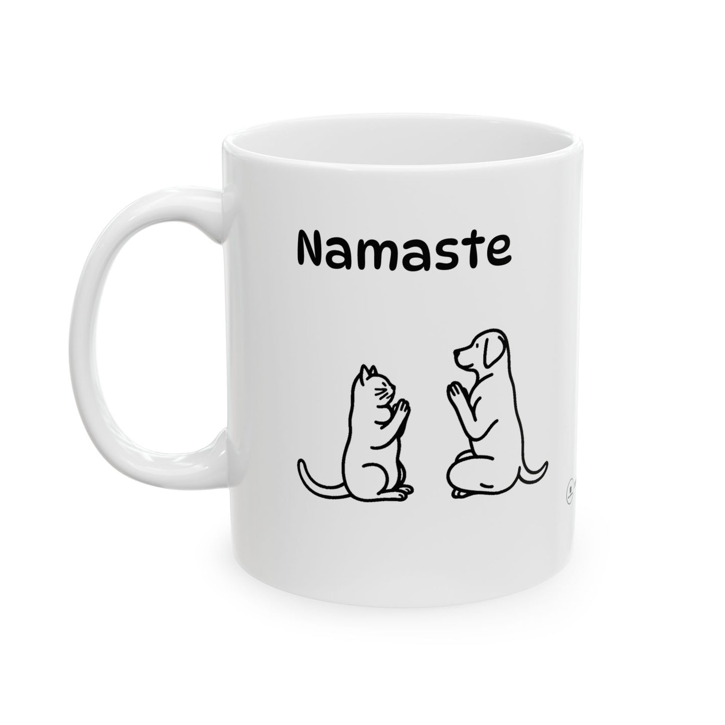 Pet Lovers Ceramic Mug, Cute Dog and Cat Designs, Dog lovers Mug, Funny Pet Owner Gift, 11oz/15oz Coffee Cup, gift for her