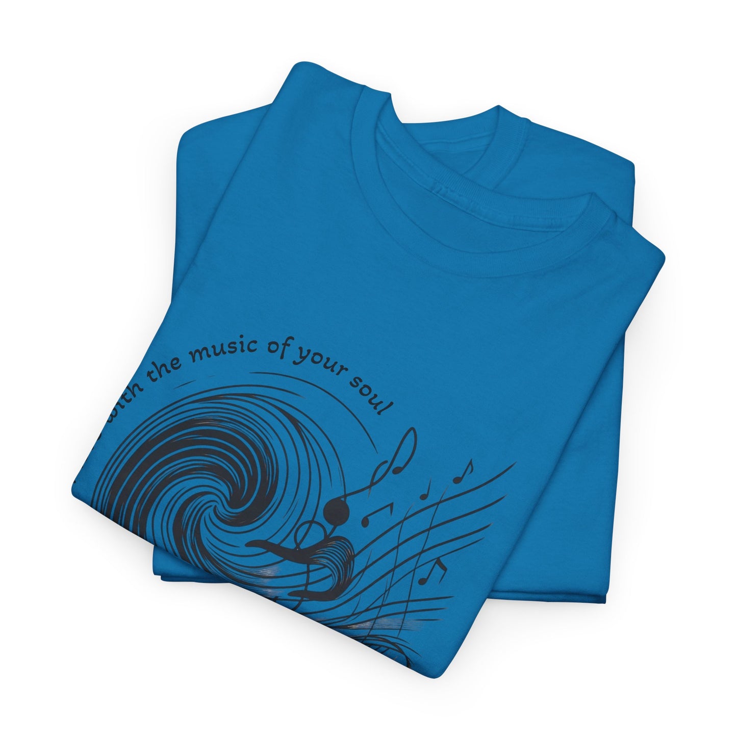Wave Art Unisex Heavy Cotton Tee, Beach Lover Gift, Surfing T-Shirt, Summer Vibes Shirt, Ocean Aesthetic Apparel, Casual Wear