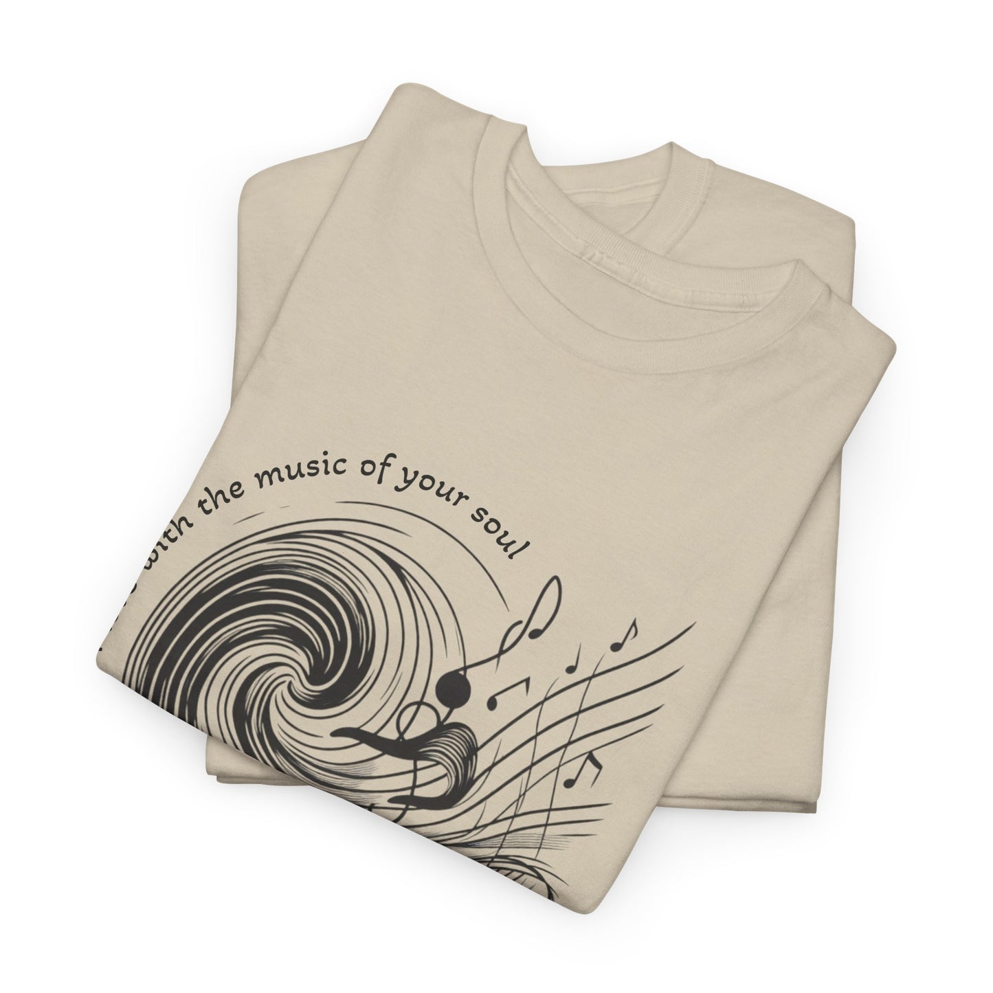 Wave Art Unisex Heavy Cotton Tee, Beach Lover Gift, Surfing T-Shirt, Summer Vibes Shirt, Ocean Aesthetic Apparel, Casual Wear