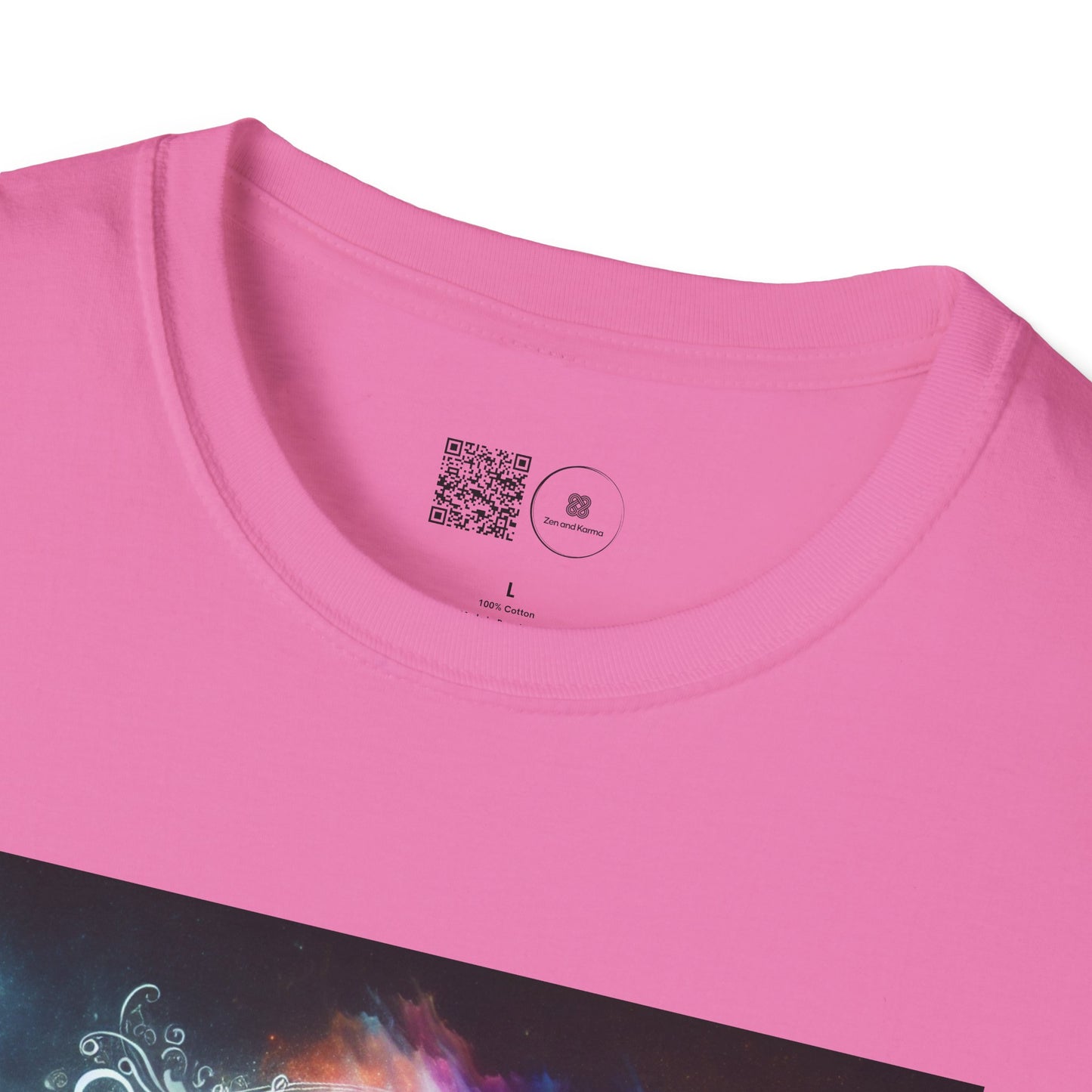 Cosmic Yin Yang T-Shirt - Vibrant Unisex Tee, Spiritual Gift, Music lover Gift, Astrology Fashion, Retro Style Shirt, Trendy Tee