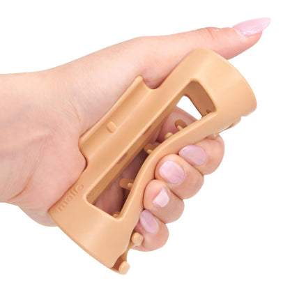 Mello CloudGrip™ Soft Silicone Hair Claw – Pain-Free Hold Without Breakage
