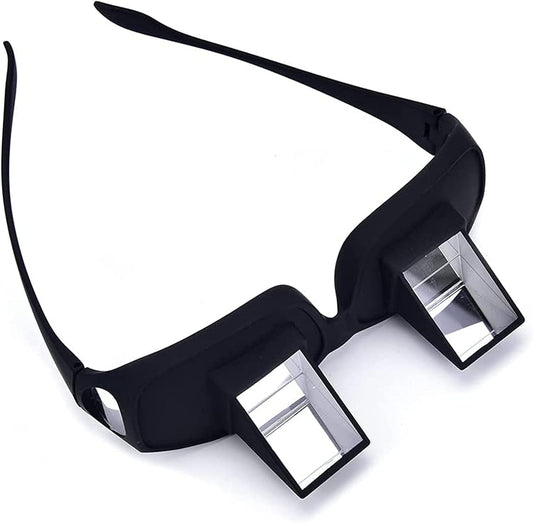 Ergonomic Reading Prism: Anti-Fatigue Bed Spectacles for Reading, TV & Gaming