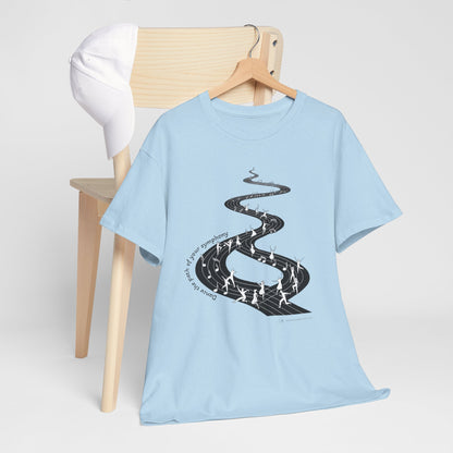 Music Lover Cotton Tee - Music lover T-Shirt, Gift for Her, Gift for Him, Gift for Holiday, Gift for Music Lover, Spiritual Tee