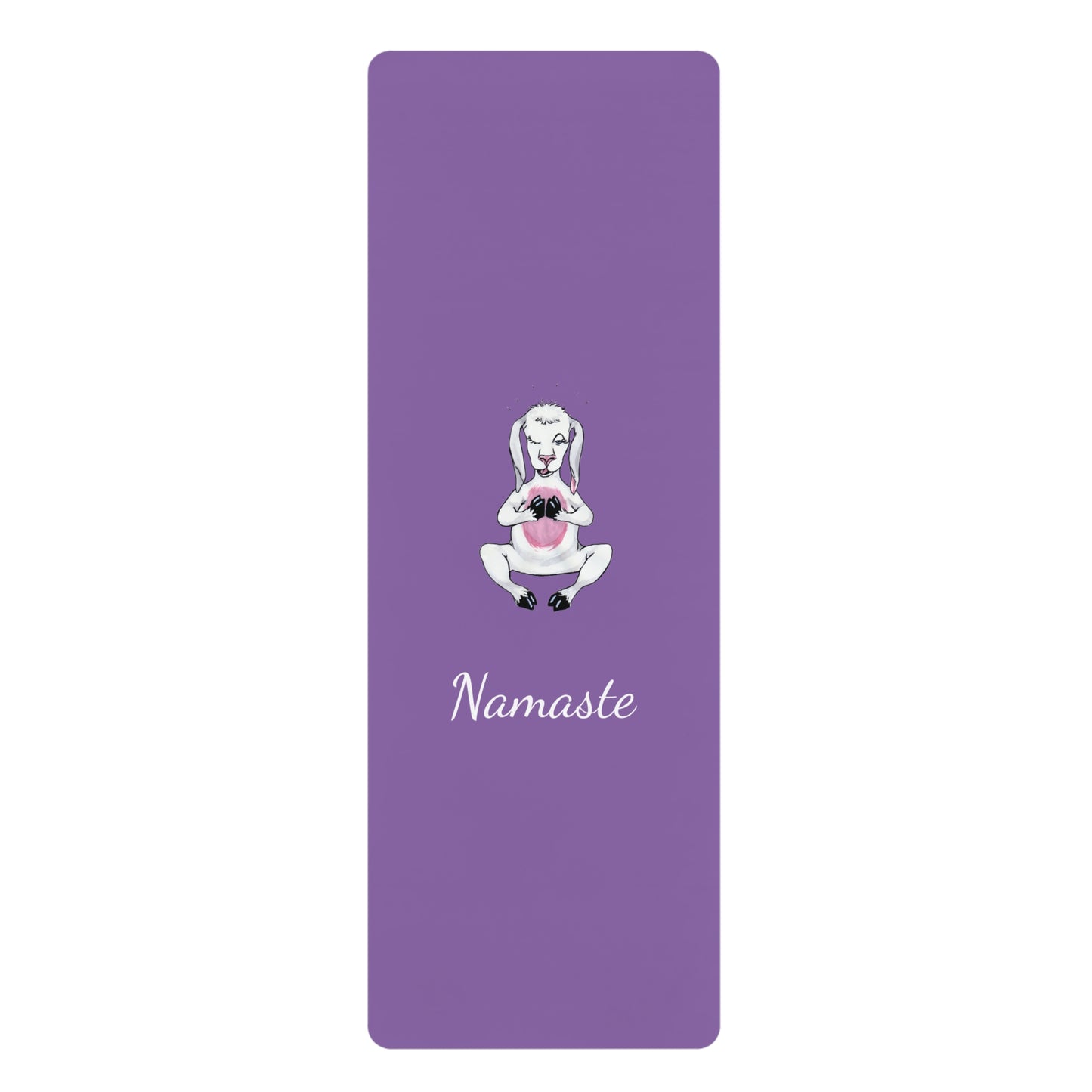 Yoga Workout Meditation Pilates Rubber Mat | Anti-Slip Fitness Mat for Yoga & Gym

