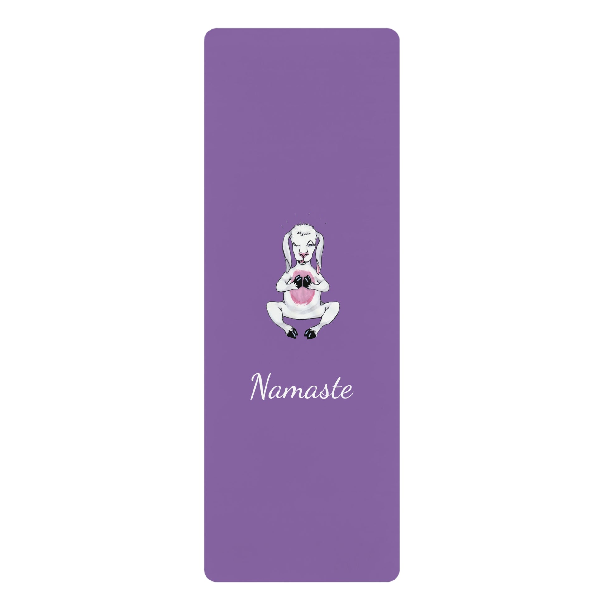 Yoga Workout Meditation Pilates Rubber Mat | Anti-Slip Fitness Mat for Yoga & Gym

