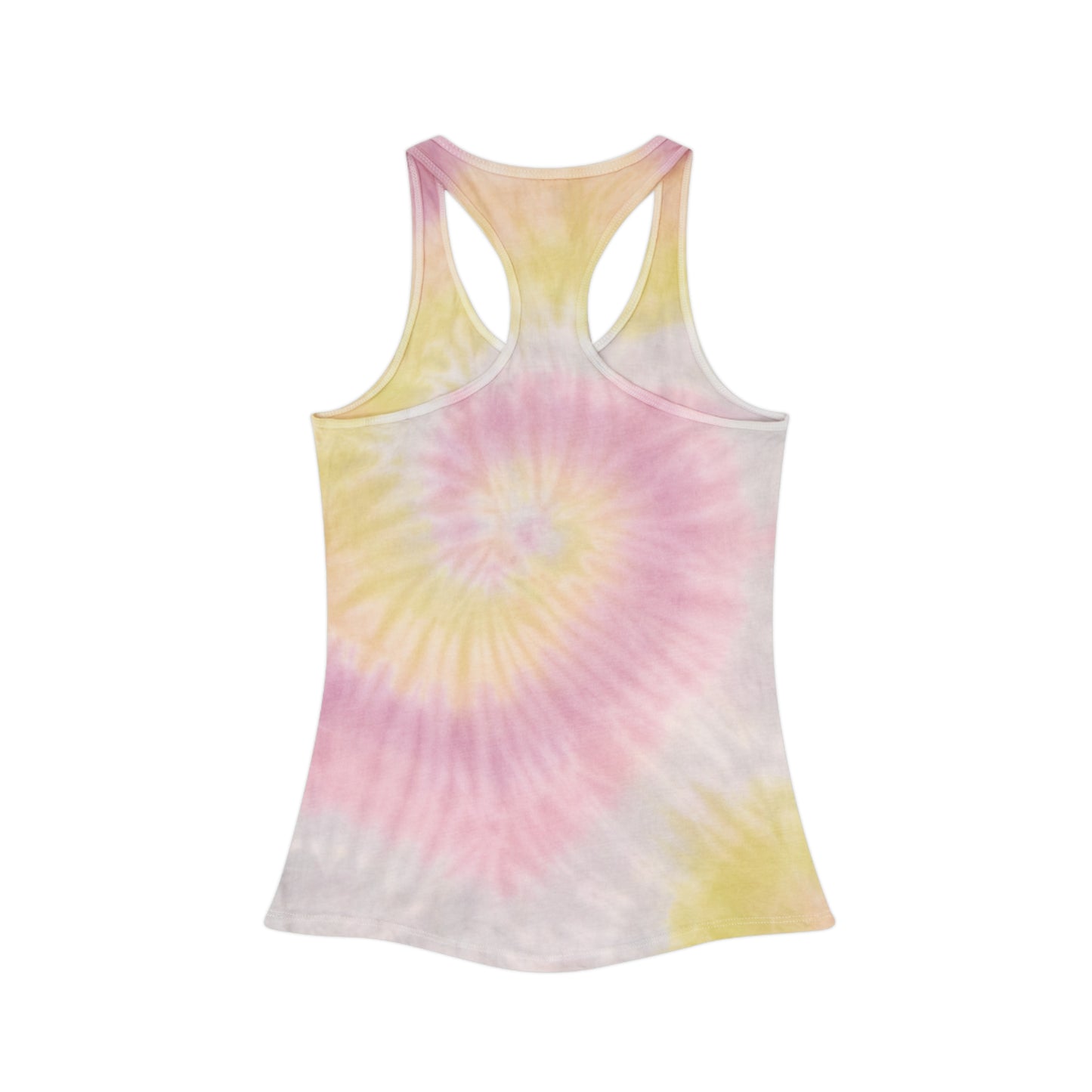 Bohemian Tie Dye Racerback Tank Top, Yoga Top, Spiritual Gifts, Summer Fashion, Festival Wear, Casual Wear, 'Ommm... Merica' Tee