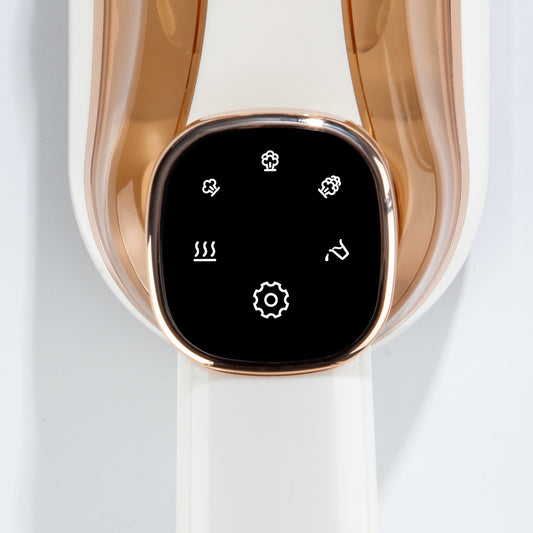 LCD Handheld Garment Steamer - Portable Steam Iron with LED Display | Travel Clothes Steamer