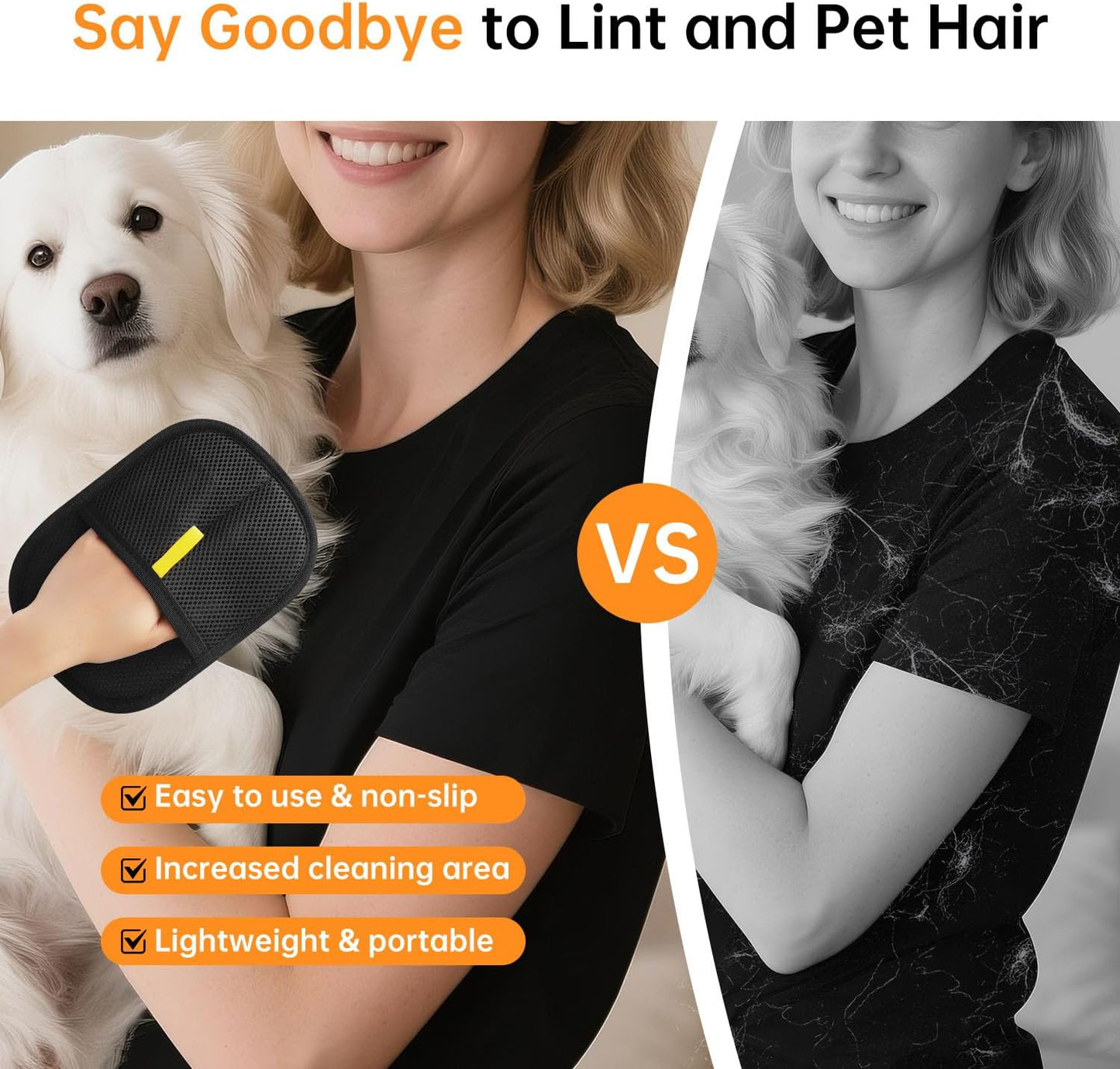 FurCatch™ - Static Grooming Gloves