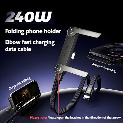 240W PowerStand Pro™: Fast Charging Cable & Stand | Eliminate Desk Clutter & Tech Neck