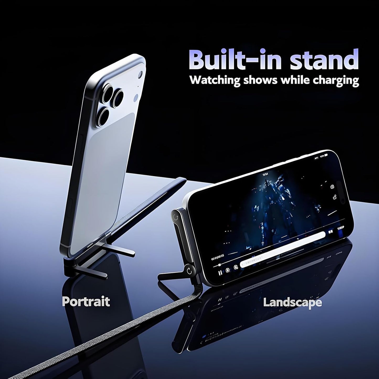 240W PowerStand Pro™: Fast Charging Cable & Stand | Eliminate Desk Clutter & Tech Neck