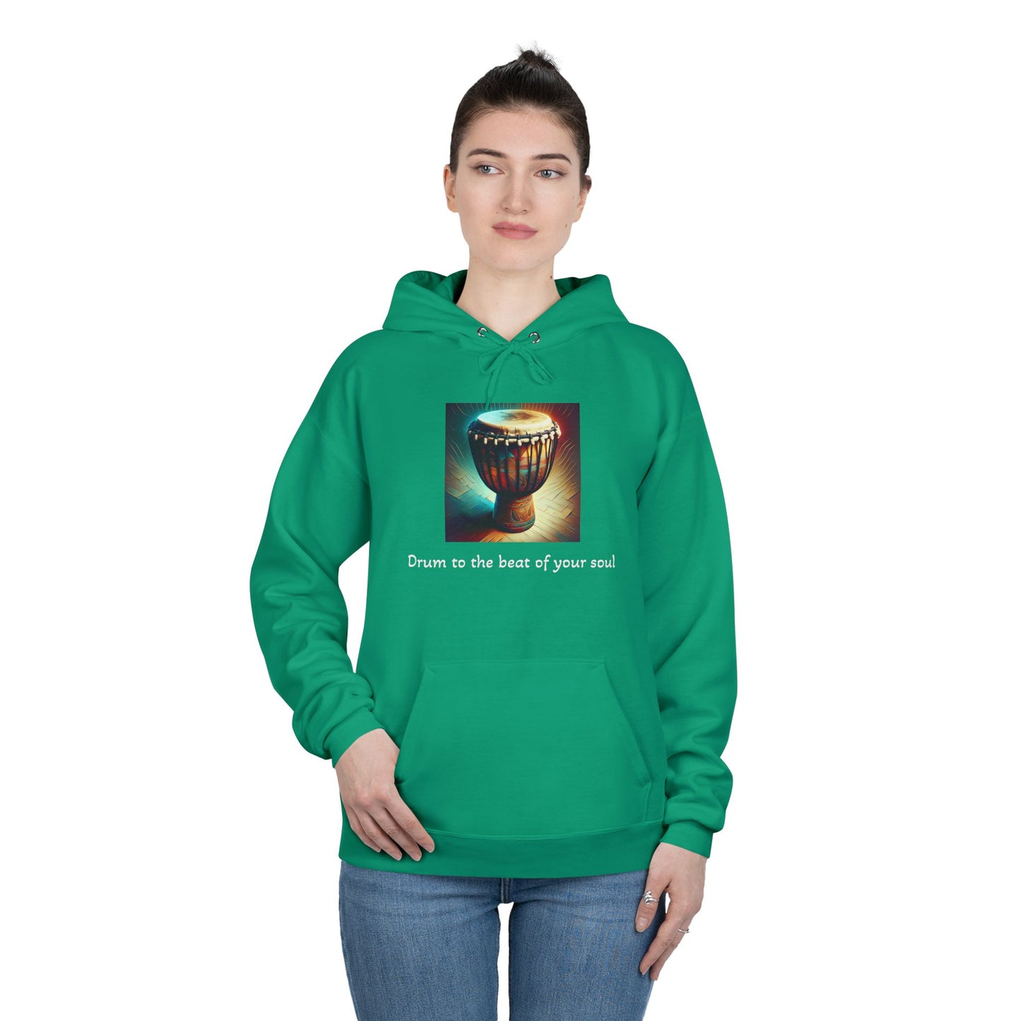 Drummer Hoodie - Music Lover Pullover Sweatshirt | Gift for Drummers & Percussionists