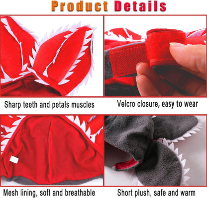 Demogrowl™ Funny Dog Flower Costume Hat