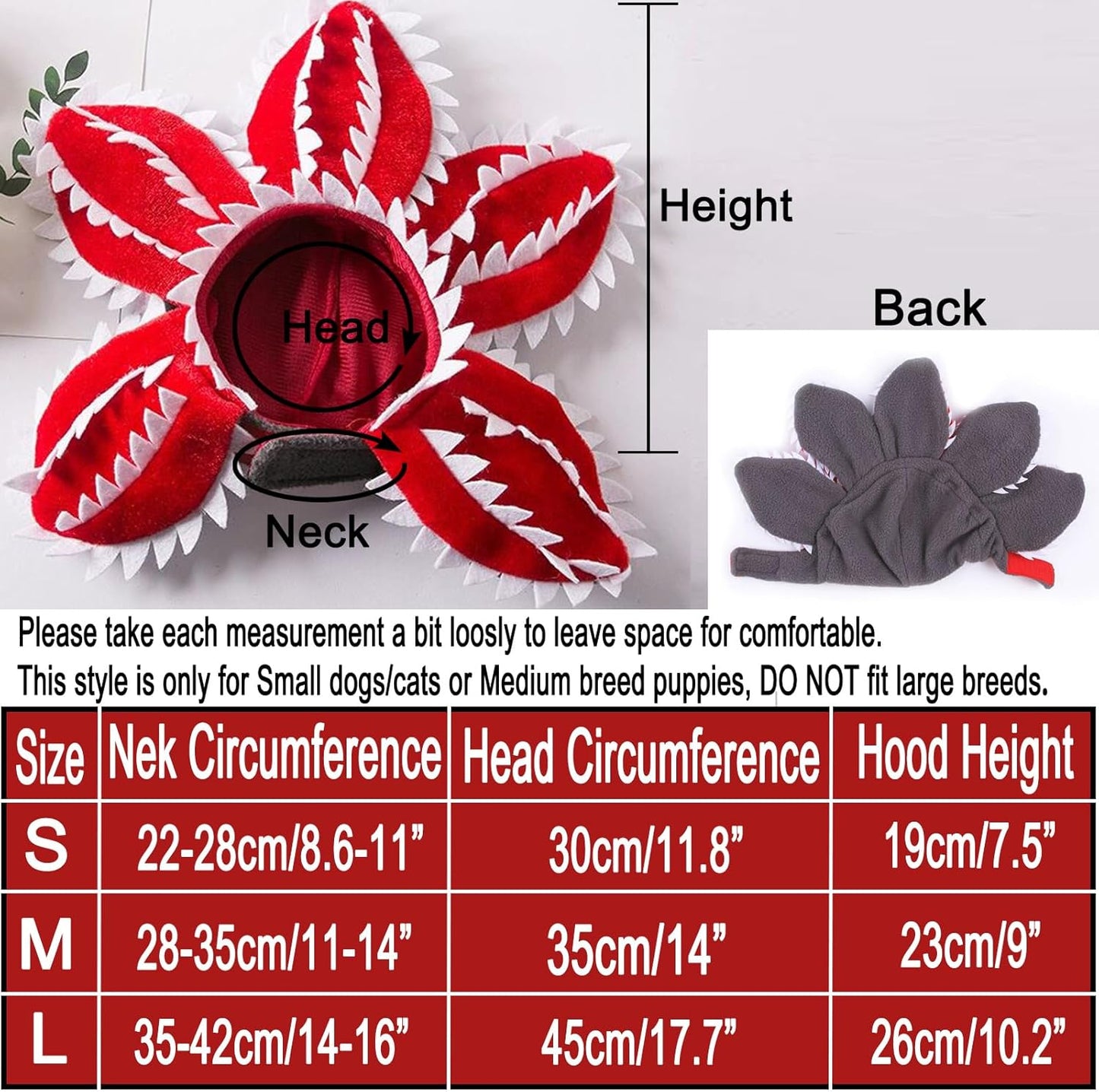 Demogrowl™ Funny Dog Flower Costume Hat