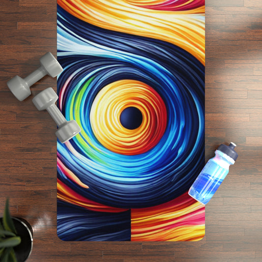 Yoga Workout Meditation Pilates Rubber Mat | Anti-Slip & Durable

