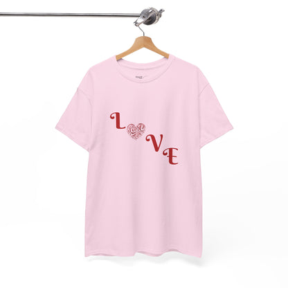 Love | Unisex Heavy Cotton Tee | Valentines day T-Shirt