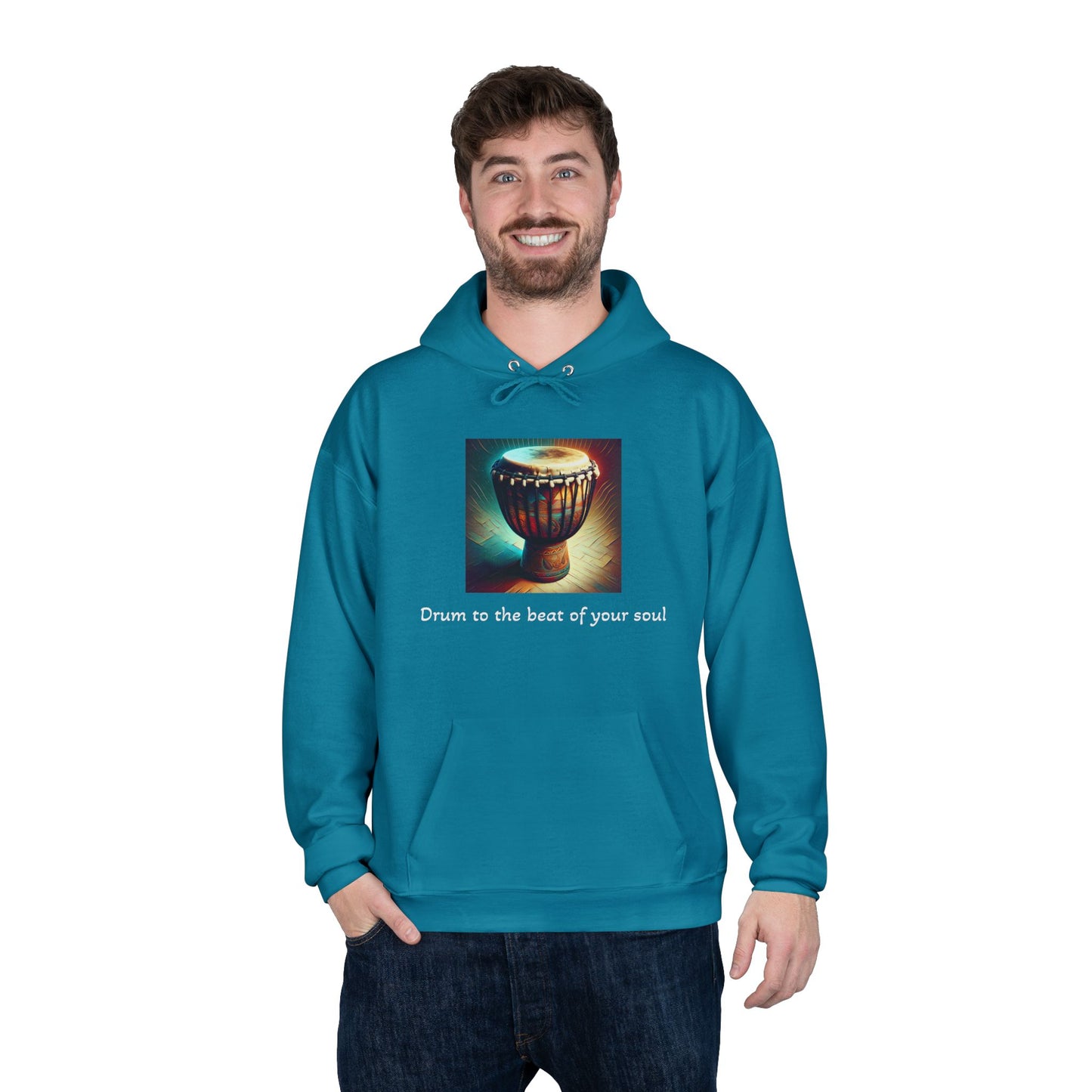 Drummer Hoodie - Music Lover Pullover Sweatshirt | Gift for Drummers & Percussionists