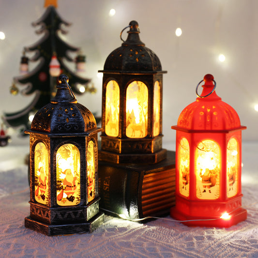 Christmas Decoration Portable Electronic Small Night Lamp Ornaments
