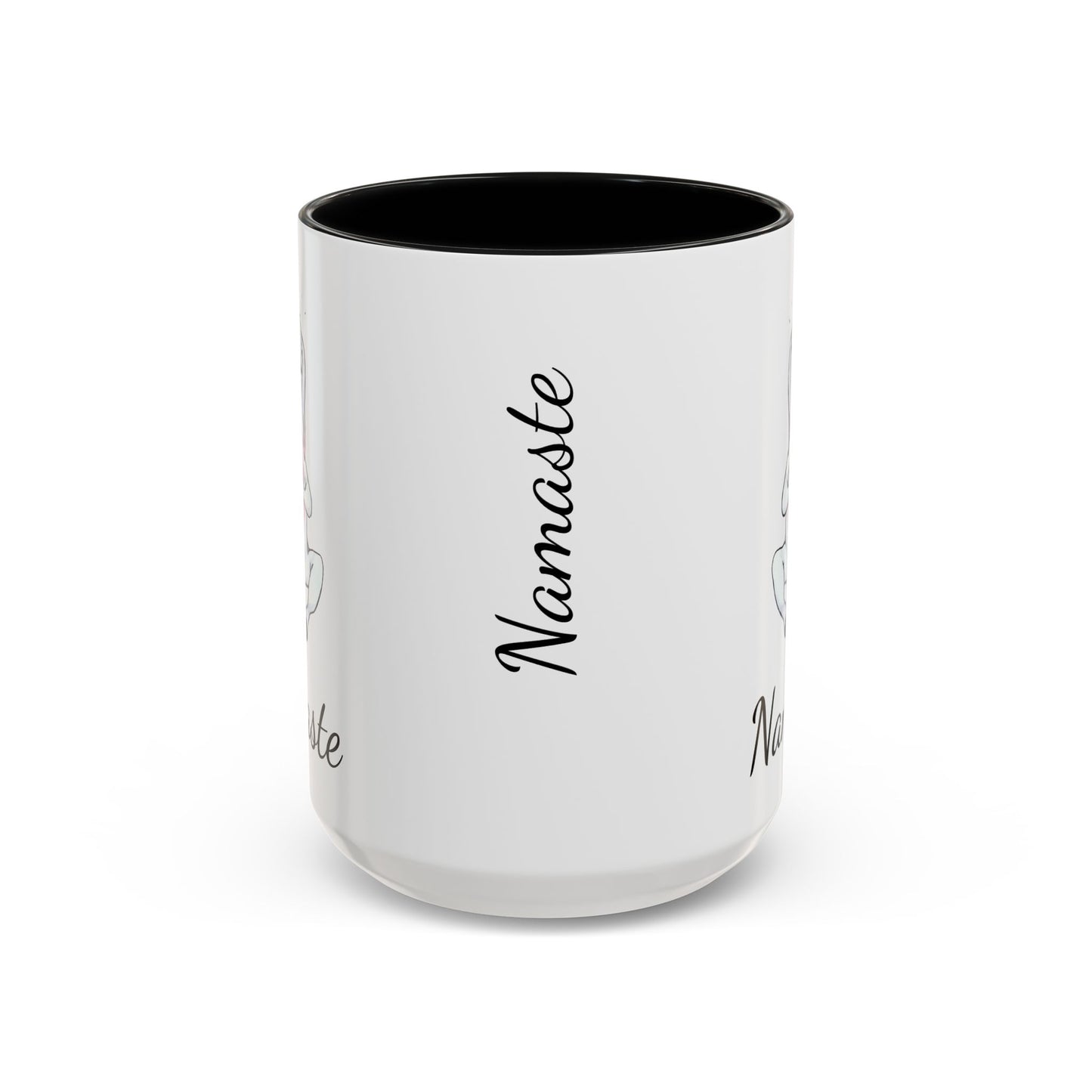 Accent Coffee Mug (11, 15oz), Yoga goat mug, goat yoga mug, funny mug, gift for mom, gift for her, yoga gift mug