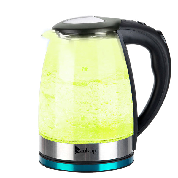 American Standard Electric Kettle 120V, 1200W With Filter Screen And Inner Steel Cover