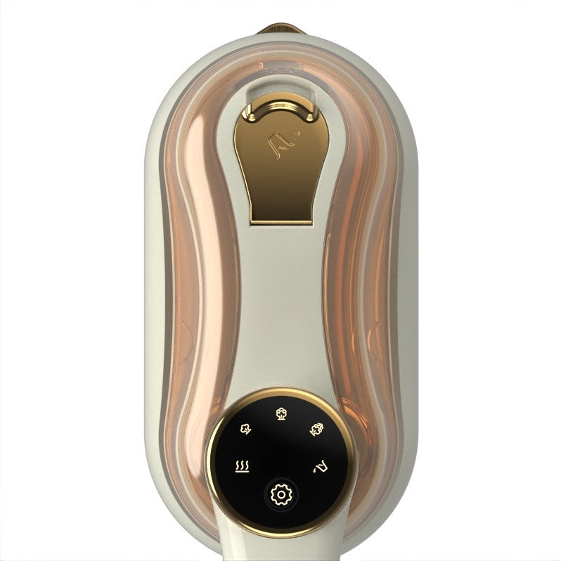 LCD Handheld Garment Steamer - Portable Steam Iron with LED Display | Travel Clothes Steamer