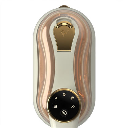 LCD Handheld Garment Steamer - Portable Steam Iron with LED Display | Travel Clothes Steamer