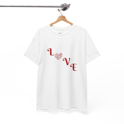 Love | Unisex Heavy Cotton Tee | Valentines day T-Shirt