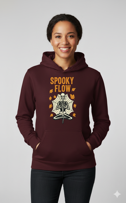 Spooky Flow Halloween Sweatshirt - Cozy Fall Pullover | Unisex Haunted Autumn Crewneck