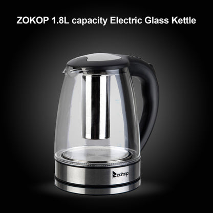 American Standard Electric Kettle 120V, 1200W With Filter Screen And Inner Steel Cover