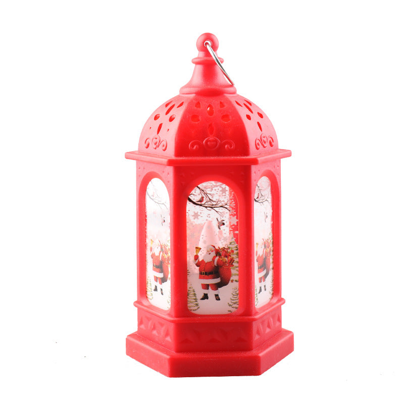Christmas Decoration Portable Electronic Small Night Lamp Ornaments