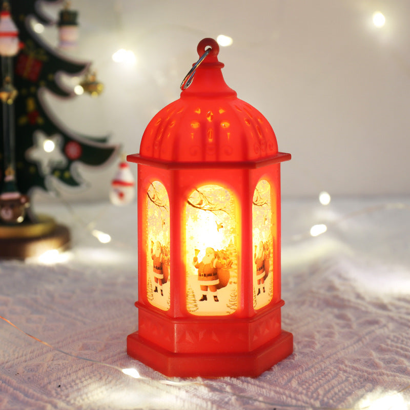 Christmas Decoration Portable Electronic Small Night Lamp Ornaments