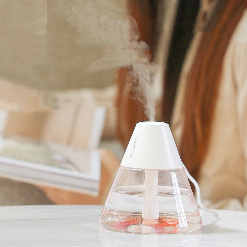 Mini USB Humidifier - Portable Desktop Air Purifier | Car & Office Aromatherapy Diffuser