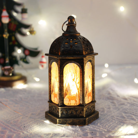 Christmas Decoration Portable Electronic Small Night Lamp Ornaments